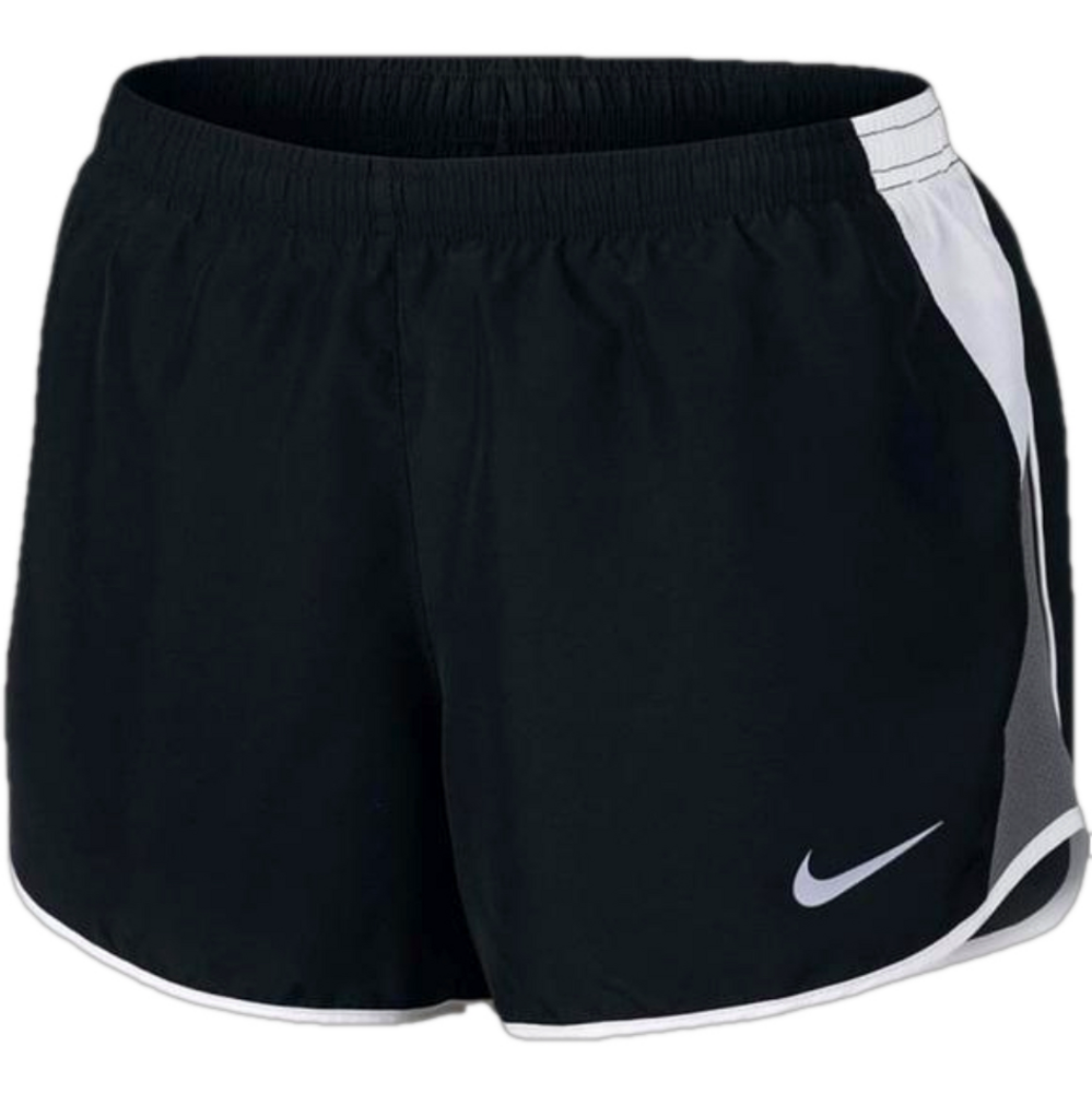 Nike Dri Fit Running Shorts Black White Size Extra Small